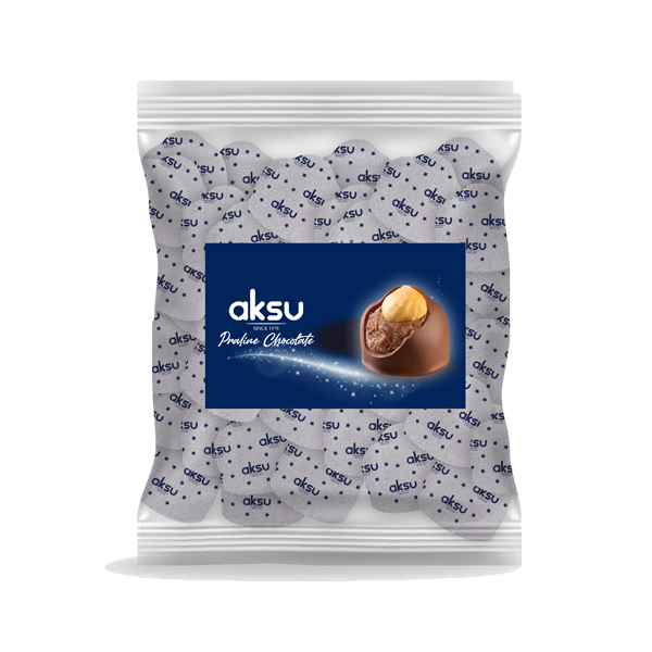 Aksu Silver Compound Chocolate Square Shape - 1000gm